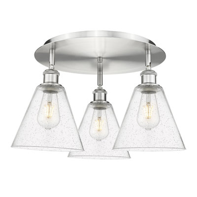 Berek Glass Flush Mount