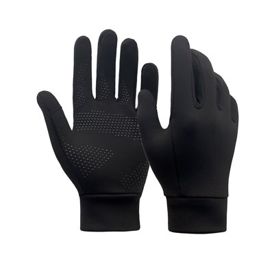 Polyester fabric mittens Touchscreen Sports Gloves Suitable For Warm And Non Slip Gloves For Running Cycling And Skiing