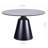 Round Metal Base Dining Table