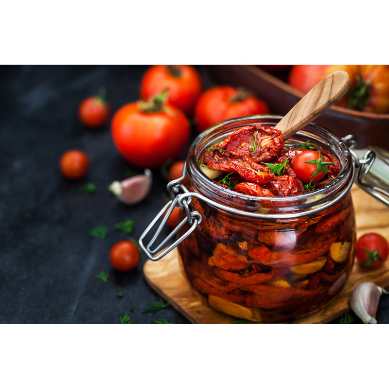 Sun Dried Tomatoes - Wrapped Canvas Print, 61cm H x 91cm W x 3.8cm D