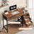 51'' Computer Desk with 5 Drawers and Printer Stand-118662959