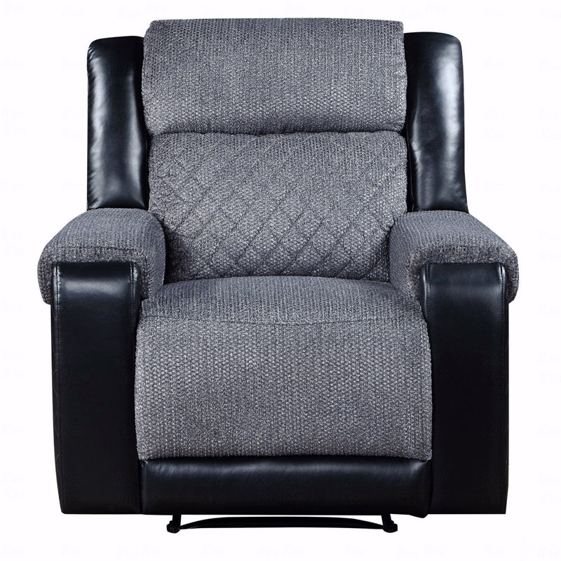 Alicia Gray/Black With Recliner Function