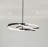 1 - Light Black LED Unique/Statement Pendant-787607441