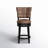 Bittu Swivel Upholstered Counter Stool with Solid Wood Frame-107054714-130695460