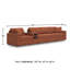 Canapé modulaire 5 pièces Depew
