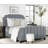 Upholstered Full Panel Bed Light Grey-225307072