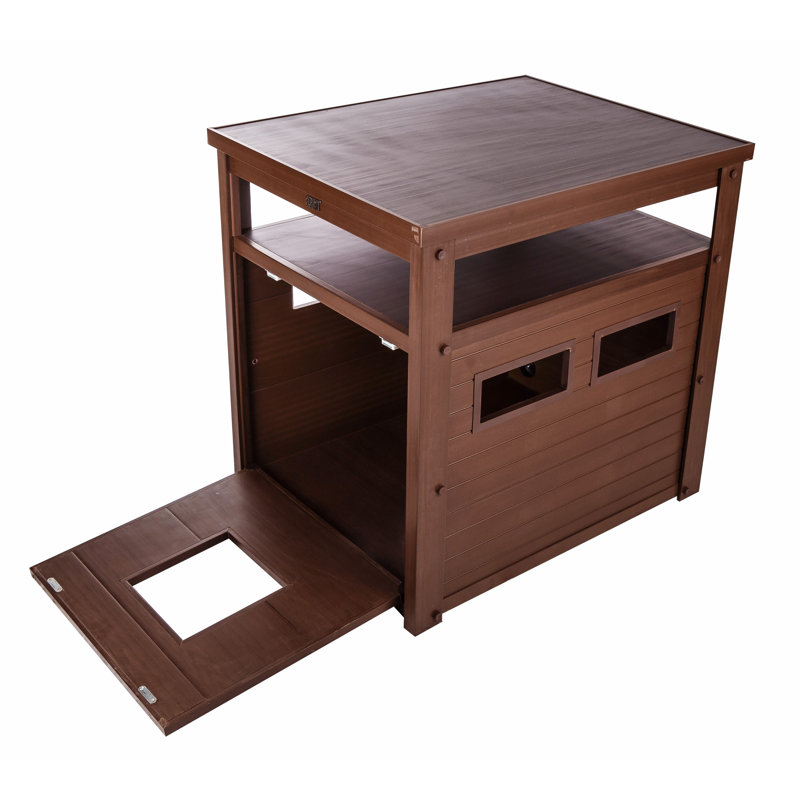 Table de bout ECOFLEX XL, Brun