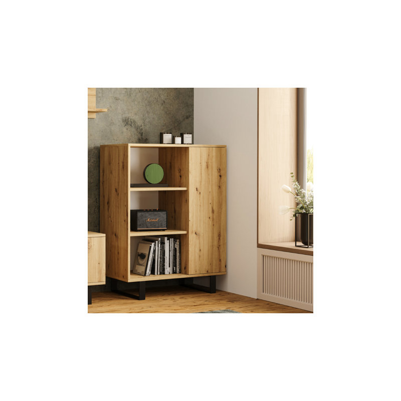 90cm Sideboard, Artisan Oak