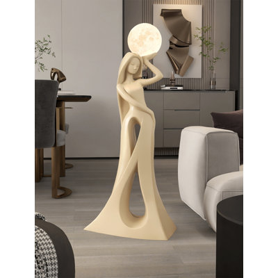 Simple and Modern Resin Floor Lamp