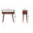 Desolina 35.43'' Solid Wood Console Table-1002219243