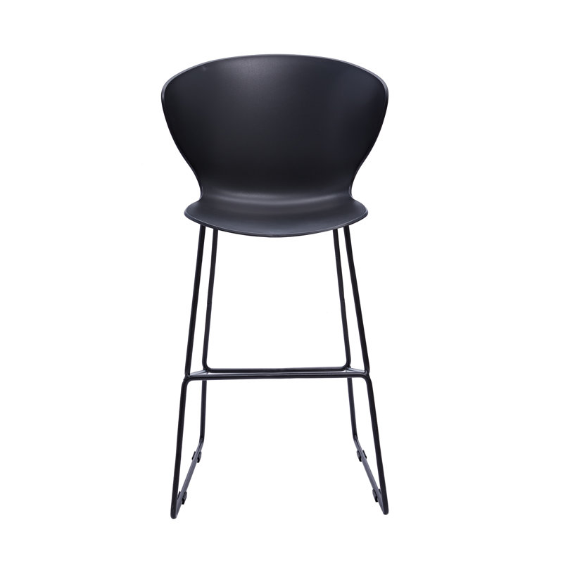 Varvara Counter & Bar Stool, Black, Counter Stool (26” Seat Height)