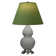 Petite lampe d'appoint à double gourde