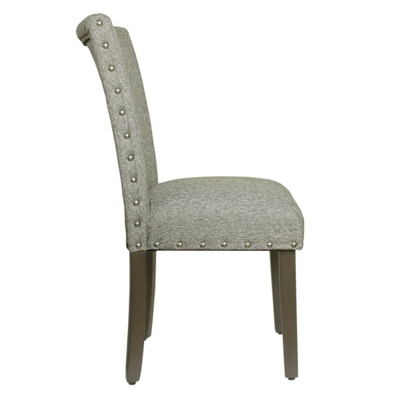 Beachcrest Home Saxis Linen Upholstered Dining Chair & Reviews | Wayfair