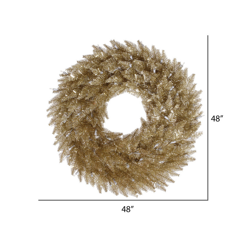 Couronne de 48 po en polychlorure de vinyle (PVC)