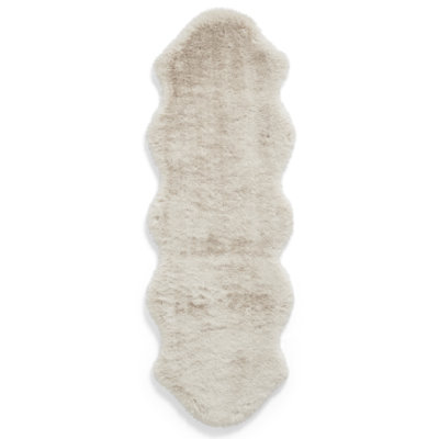 Lehi area rug Table Tufted Sheepskin Beige