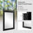 Blerta Solid Wood Wall Mirror-291692270