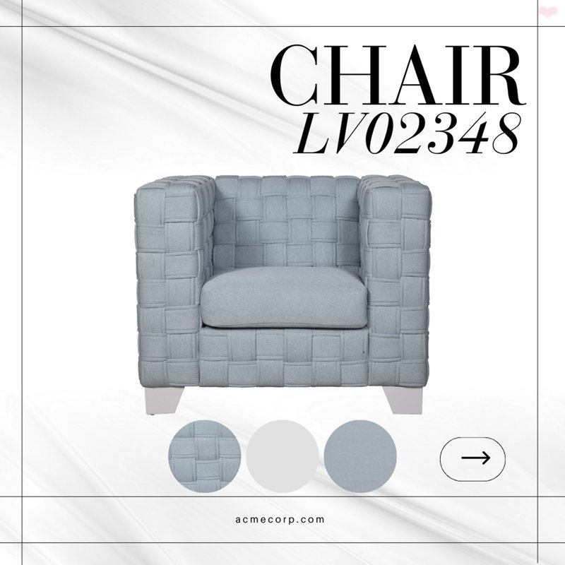 Fauteuil club moderne pour salon