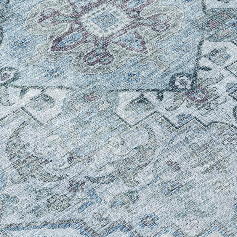 Machine Washable Indoor/Outdoor Oden ACN2164 Global Rug, Rectangle 9' x 12'