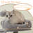 70" H Cat Tree Tower with Hammock, Scratching Post, Condo and Multi-Level Cat Tower-773200267
