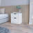 White Two-Drawer Nightstand
