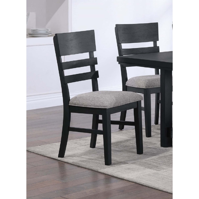 Siège d'appoint 2 pièces en tissu gris