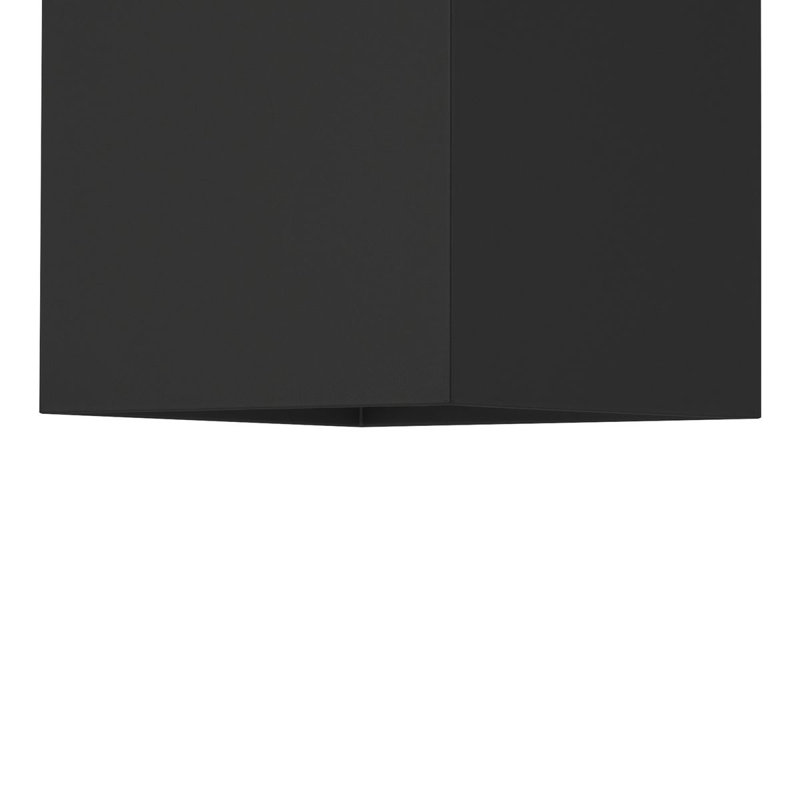 Applique murale d'extérieur Zoller H 12 po, Noir