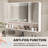 Smart LED Cabinet with Mirror