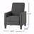 Linen Fabric Upholstered With Push Back With Recliner Function Chair-2101597205
