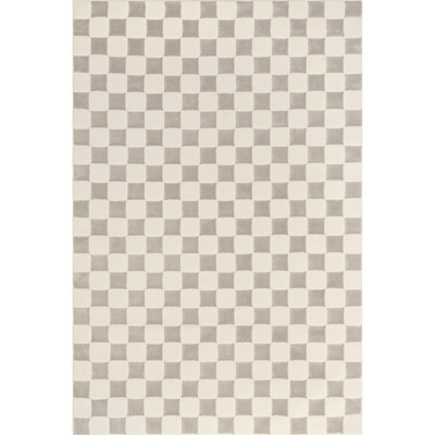 Alaiya Checkered Machine Washable Area Rug