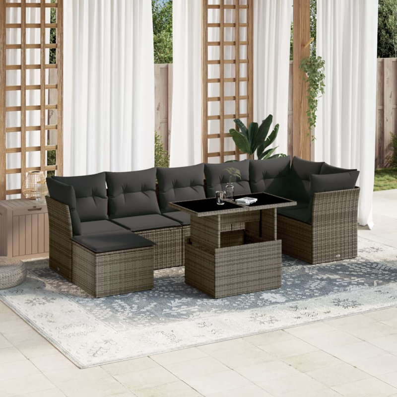 Ensemble de canapé de jardin Vidaxl