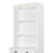 83.4"Tall Bookshelf With 3-Layer LED Lightings, Modern Bookcase With Sliding Doors And Open Shelves,Storage Bookshelf For Living Room,Home Office,White