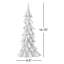 Arbre de Noël en résine 14,75 "H-1169950521