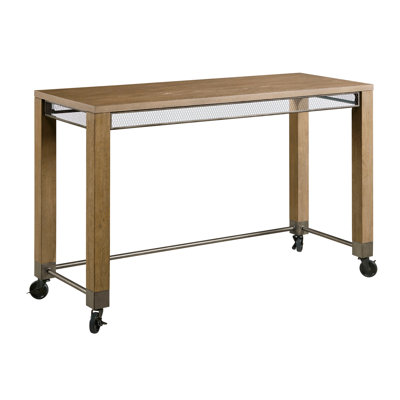 Fotini 52'' Solid Wood Console Table