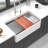 Durable Ceramic Farmhouse Kitchen Sink With Workstation Functionality