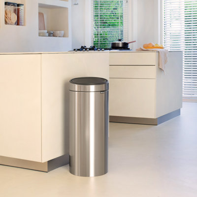 Brabantia 8 Gallon Touch Top Trash Can