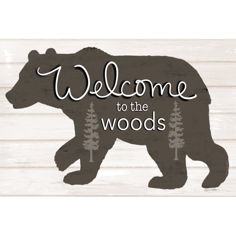Alynne Welcome To The Woods par Annie Lapoint, H 8 po x l 12 po x P 1,25 po