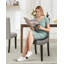 Solid Wood Accent Stool-1647446689