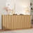 Mid-Century Modern Wave-Front Sideboard Buffet-1250146760