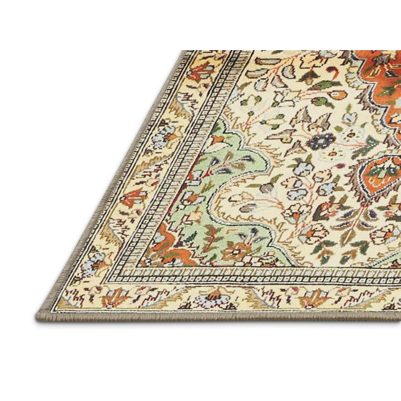 Oriental Indoor Rug, Rectangle 5' x 7'