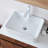 32" Modern Floating Single Bathroom Vanity Set with Sintered Stone Top and Ceramic Vessel Sink