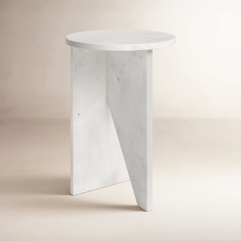 GRACE ACCENT TABLE GREEN, White