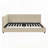 Velvet Daybed,Upholstered Tufted Bed Frame, Sofa Bed Frame with Comfortable Backrest and Armrests-117170486-117170490