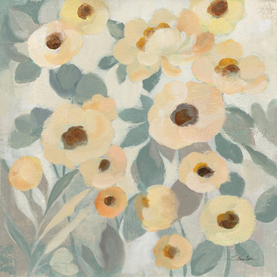 «Breezy Flowers II On Canvas» par Silvia Vassileva, reproduction