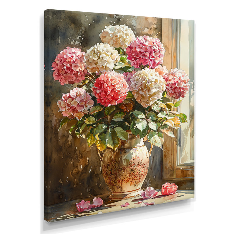 Cunningham - salon d'art mural floral, H 40 po x l 30 po, Toile tendue, Ne s’applique pas