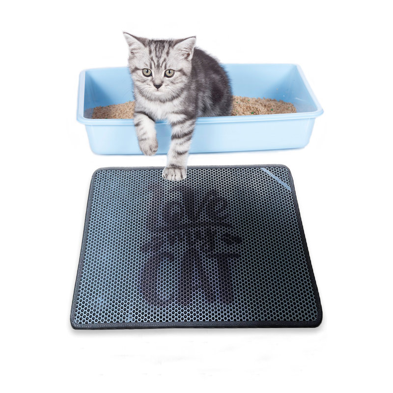 Tapis de litière pour chat