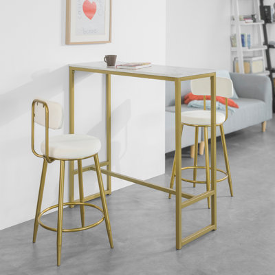 Hulcott Metal Base Dining Table