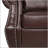 3 SEATER SOFA With Rolled Recessed Arms, And Stunning Nailhead Trim-1134280597