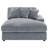 Reversible Track-Arm Sectional With Pillows