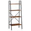 4-Tier Storage Rack 60*37.5*145 cm MDF 1 Piece Ladder Shelf Beige Ladder Design-2056762227