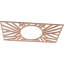 Médaillon de plafond en bois Hoover-63412193-63412208